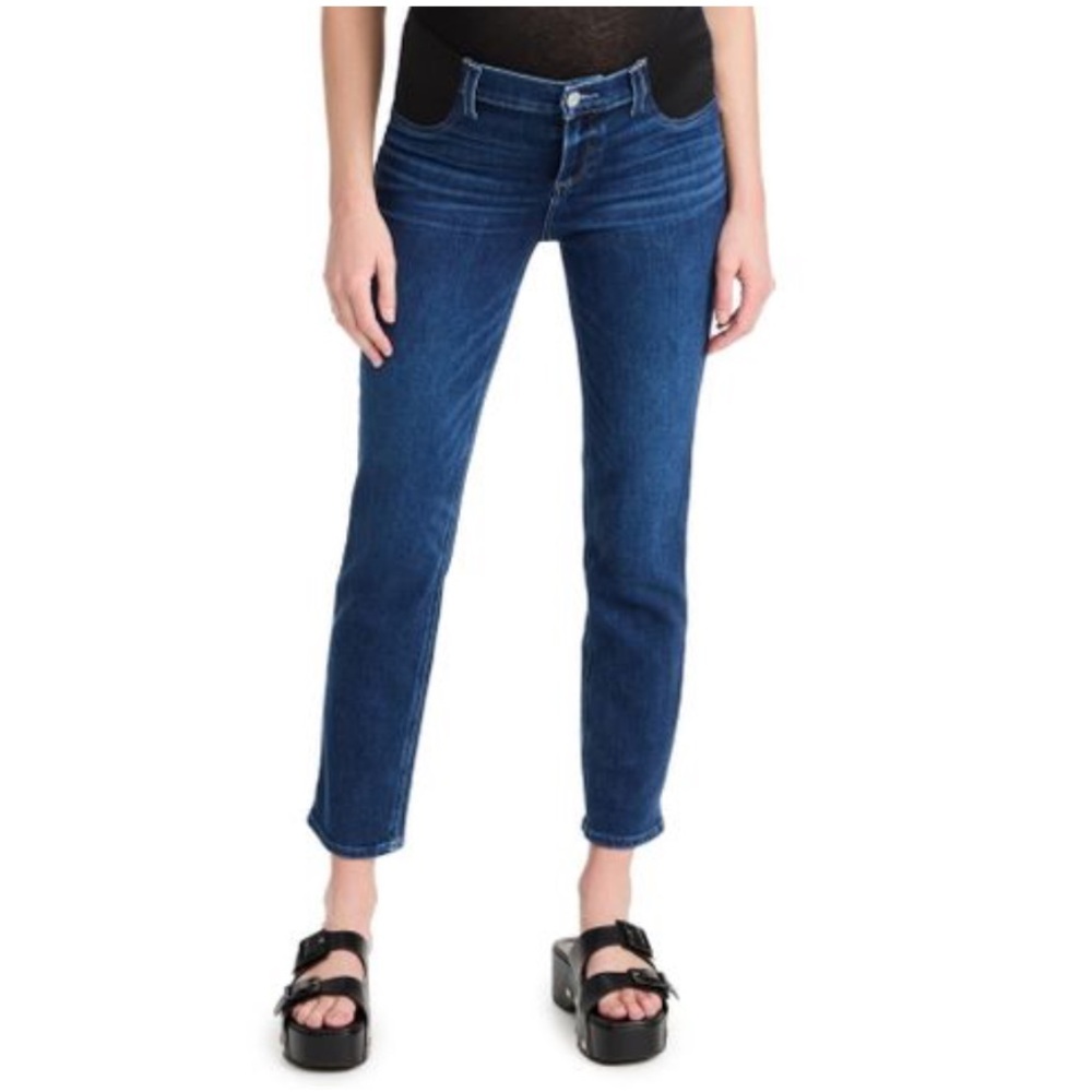 PAIGE Cindy straight maternity jeans